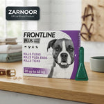 Vezmora Frontline Plus Spot-On Flea, Tick & Lice Treatment for Large Dogs (20-40 kg) - Vezmora