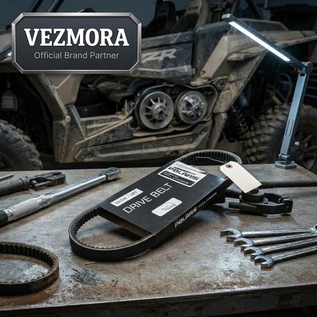 VEZmora Genuine Polaris Engineered Drive Belt - 3211077 (1998-2015 Ranger, Sportsman 500, 450, 425, 400, 350)