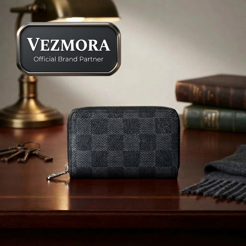 Vezmora Louis Vuitton Damier Graphite Canvas Zippy Coin Purse