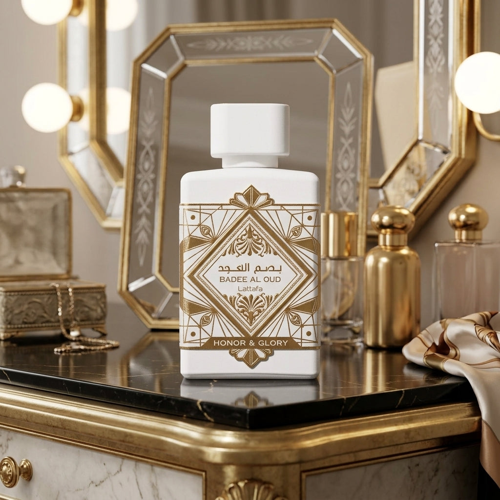 Lattafa Honor & Glory Eau de Parfum - Luxury Fragrance Spray (100 ml / 3.4 Fl Oz) - Vezmora