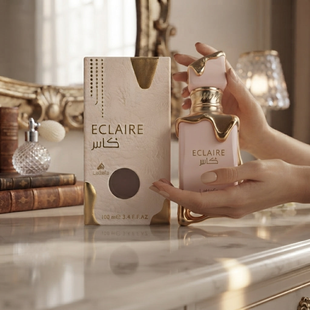 Lattafa Eclaire Eau de Parfum - Luxury Fragrance Spray (100 ml / 3.4 Fl Oz) - Vezmora