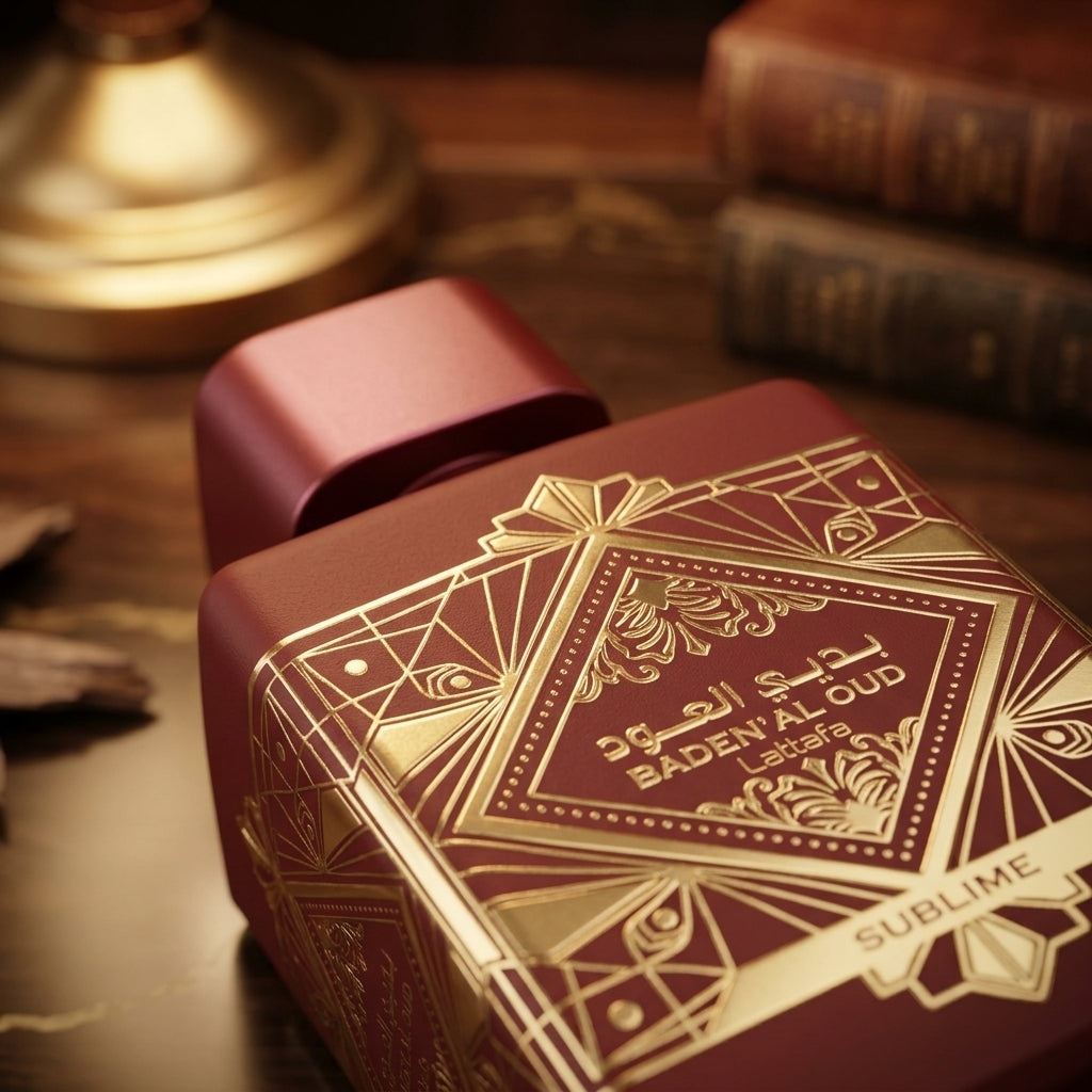 Lattafa Bade'e Al Oud Sublime Eau de Parfum - Luxury Fragrance Spray (100 ml / 3.4 Fl Oz) - Vezmora