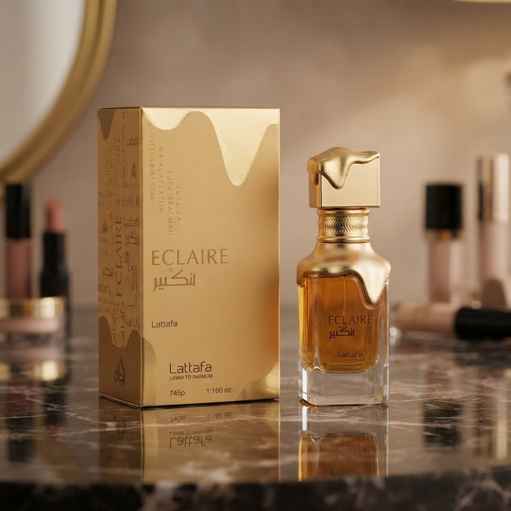 Lattafa Eclaire Gold Edition Eau de Parfum - Luxury Fragrance Spray (100 ml / 3.4 Fl Oz) - Vezmora