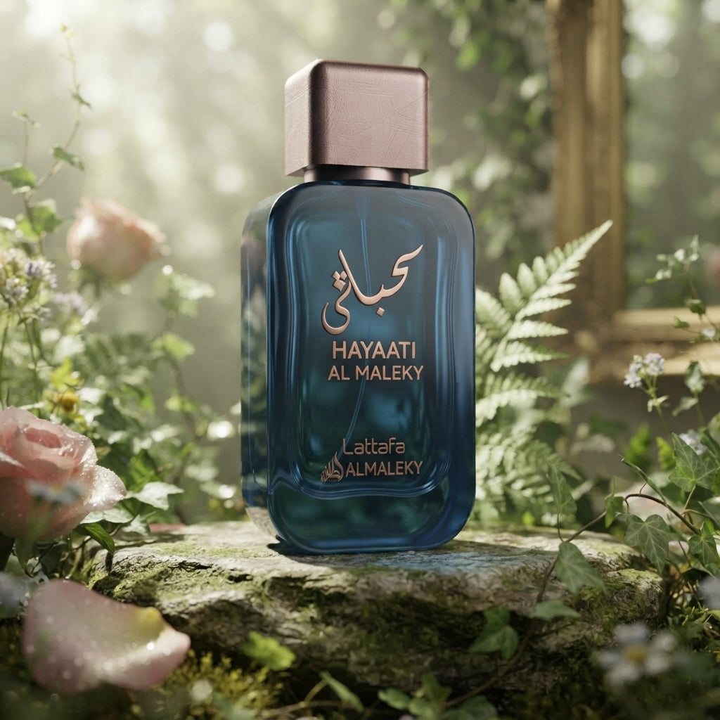 Lattafa Hayaati Al Maleky Eau de Parfum - Luxury Fragrance Spray (100 ml / 3.4 Fl Oz) - Vezmora