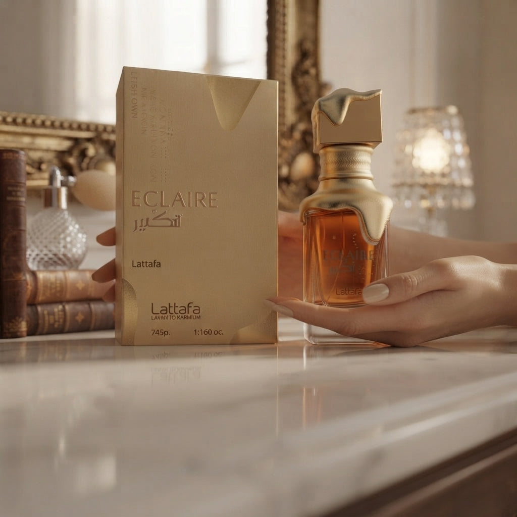 Lattafa Eclaire Gold Edition Eau de Parfum - Luxury Fragrance Spray (100 ml / 3.4 Fl Oz) - Vezmora