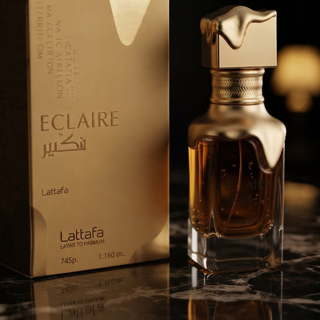 Lattafa Eclaire Gold Edition Eau de Parfum - Luxury Fragrance Spray (100 ml / 3.4 Fl Oz) - Vezmora