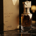 Lattafa Eclaire Gold Edition Eau de Parfum - Luxury Fragrance Spray (100 ml / 3.4 Fl Oz) - Vezmora