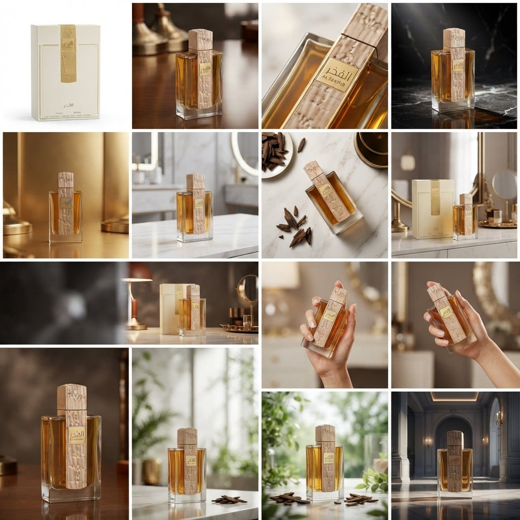 Al Fakher Eau de Parfum - Luxury Fragrance Spray (100 ml / 3.4 Fl Oz) - Vezmora