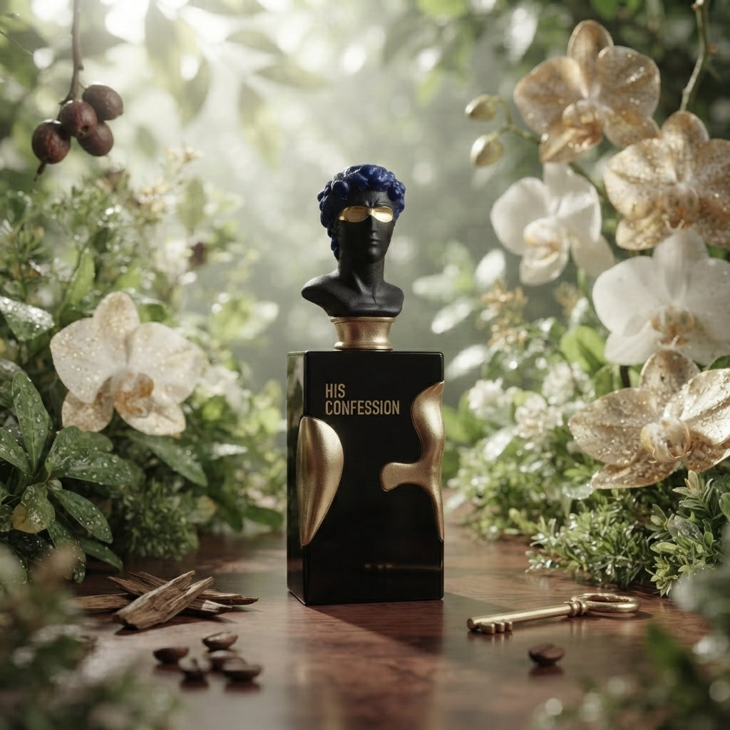 Lattafa His Confession Eau de Parfum - Luxury Fragrance Spray (100 ml / 3.4 Fl Oz) - Vezmora