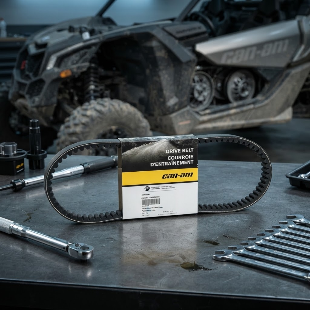 Genuine Can-Am Clutch Drive Belt - 422280283 (Defender, Outlander Max, 400, 450, HD5) - Vezmora