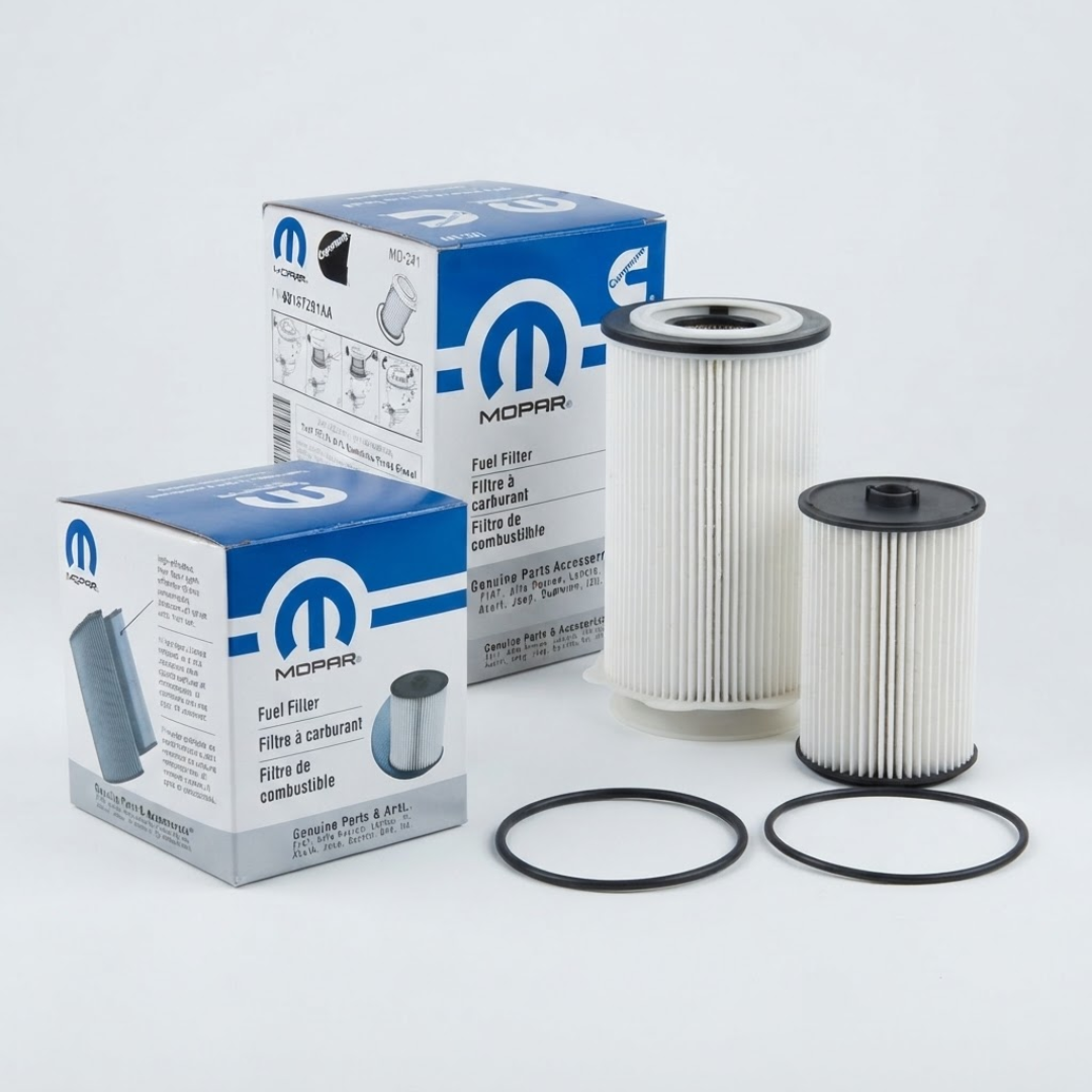 Genuine Mopar Cummins Dual Fuel Filter Set - 68157291AA & 68436631AA (2019-2024) - Vezmora