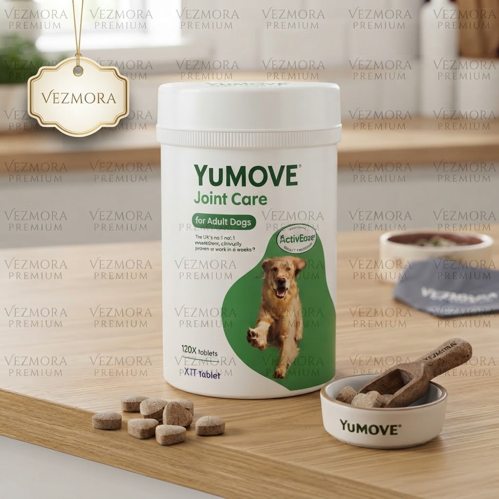Vezmora YuMOVE Joint Care for Adult Dogs – Natural Joint Supplement with ActivEase – 300 Tasty Tablets