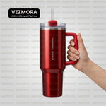 VEZmora Starbucks x Stanley Quencher H2.0 FlowState Insulated Stainless Steel 40oz Tumbler, Red