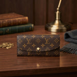 Vezmora Louis Vuitton Classic Monogram Canvas Sarah Long Wallet - Vezmora