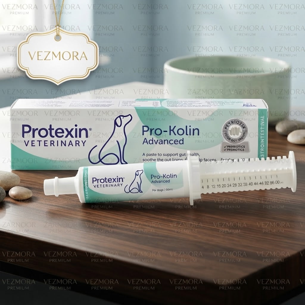 Vezmora Protexin Veterinary Pro-Kolin Advanced Probiotic & Prebiotic Paste for Dogs - 60ml