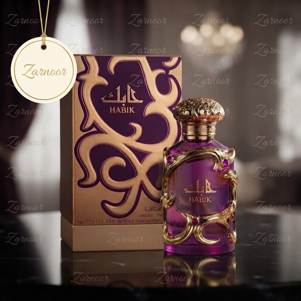 Lattafa Habik Eau de Parfum - Luxury Fragrance Spray (100 ml / 3.4 Fl Oz) - Vezmora