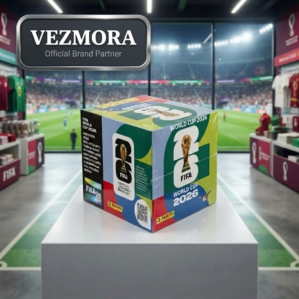 Vezmora FIFA World Cup 2026 Panini Official Sealed Booster Display Box