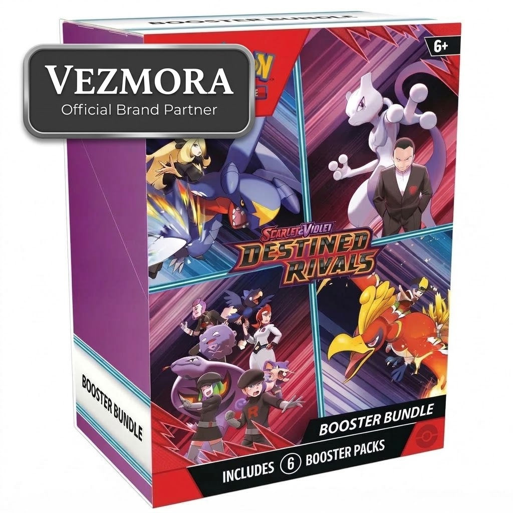 Vezmora Pokémon TCG: Scarlet & Violet - Destined Rivals Booster Bundle