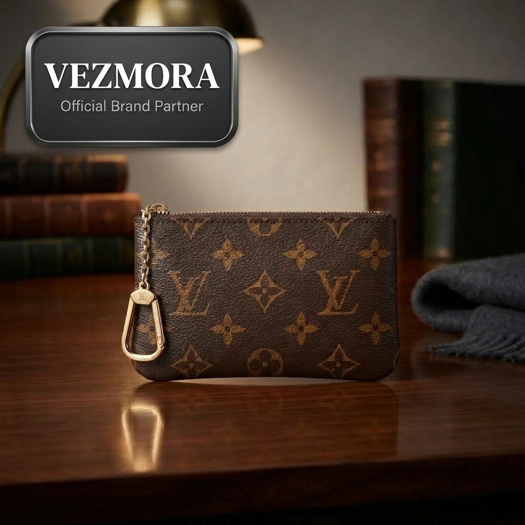 Vezmora Louis Vuitton Classic Monogram Canvas Key Pouch / Cles