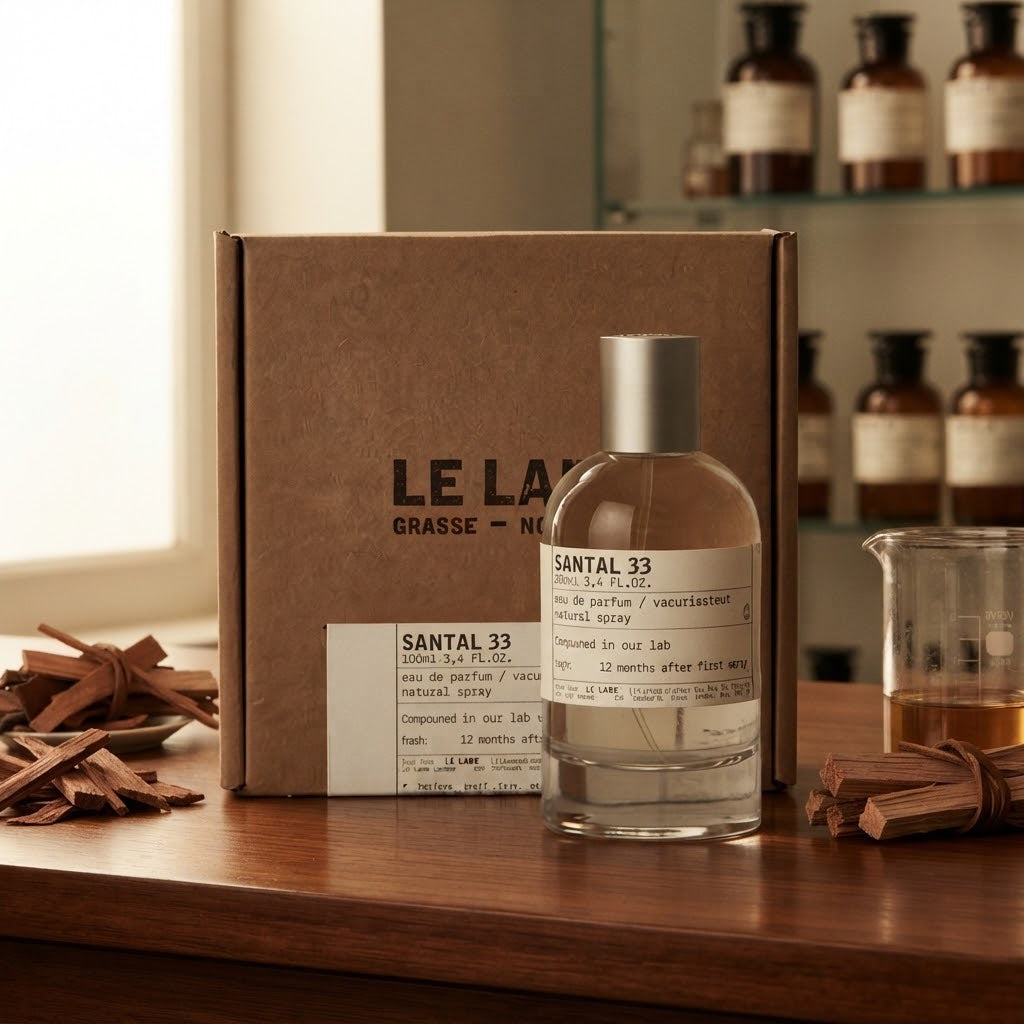 Vezmora Le Labo Santal 33 Eau de Parfum - Unisex Woody Luxury Fragrance - Vezmora