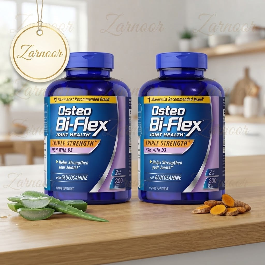 Vezmora Osteo Bi-Flex Triple Strength Joint Health MSM with D3 & Glucosamine - Twin Pack (2 x 200 Coated Tablets) - Vezmora