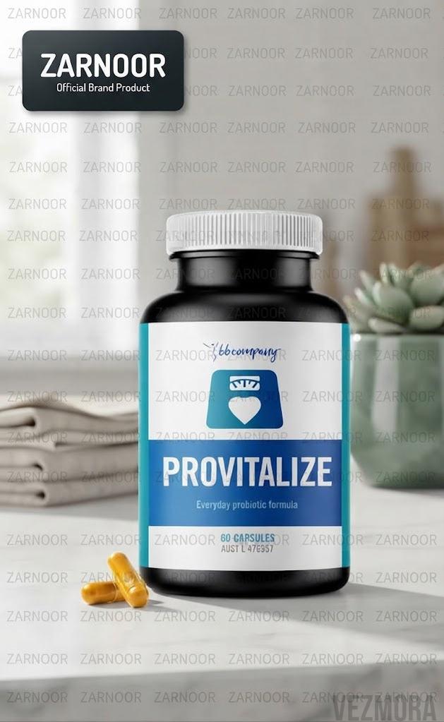 Vezmora Provitalize Everyday Probiotic Formula Dietary Supplement - 60 Capsules Vezmora - Vezmora