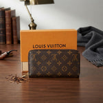 Vezmora Louis Vuitton Classic Monogram Canvas Zippy Wallet with Box - Vezmora